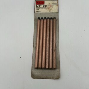 6 Pack 3/8  x 6 " Copper Coated Gouging Carbon Electrode Rods for Welding Sears